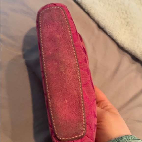 Pink Coach Wristlet - Picture 2 of 3